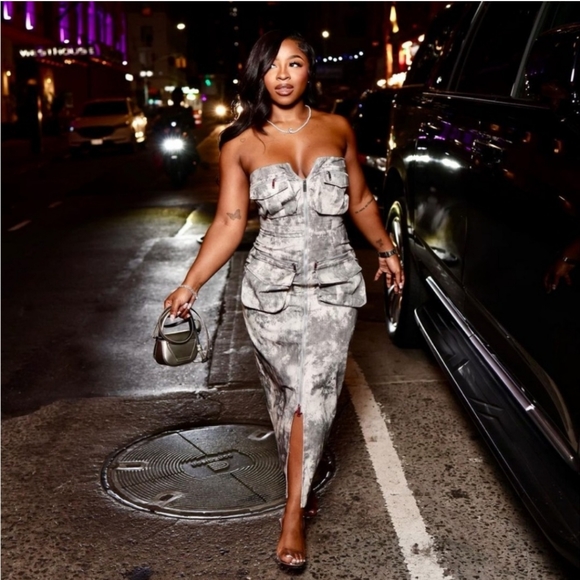 Zara * Cargo Dress NWT - Picture 4 of 12